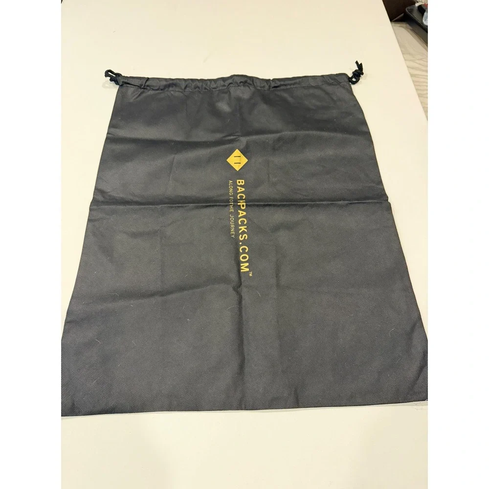 Bacpacks.com Large Black Drawstring Dust Bag Storage Cover